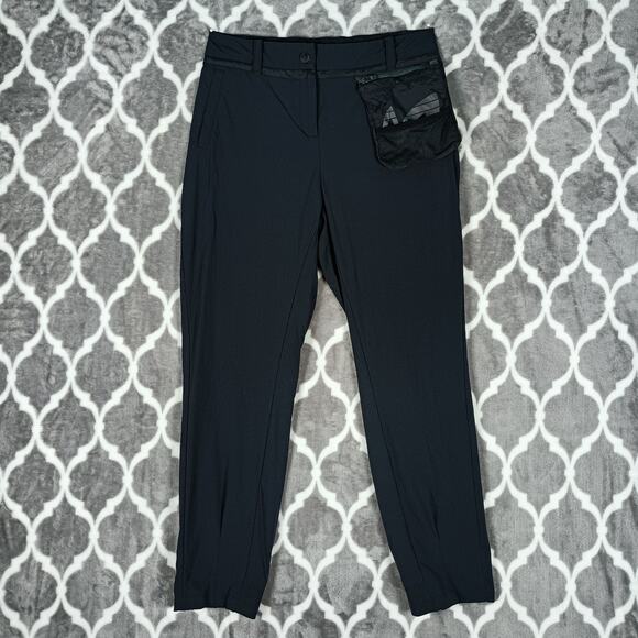 Master Bunny Edition Jogger Pants Women Size 1 Black Golf Activewear Japan - Picture 1 of 9